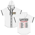 thumbnail image 1 of Cameron Whitcomb I've Got Options Tour Merch Hooded Baseball Jersey Short Sleeve Shirt Women Men Crewneck Casual Tee, 1 of 3