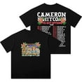 thumbnail image 1 of Cameron Whitcomb I've Got Options Tour Merch Wash T-Shirts Cotton Short Sleeve Unisex Streetwear Tee, 1 of 6