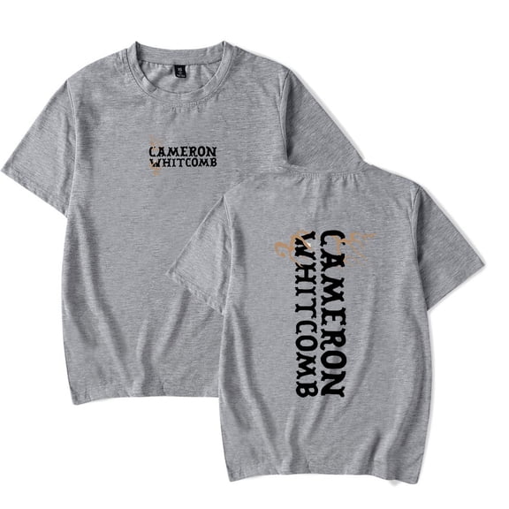 Cameron Whitcomb logo T-shirts Merch Women Men Clothes Trend Casual Short Sleeve Top