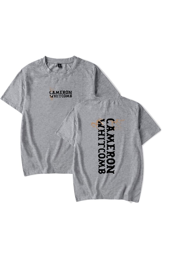 Cameron Whitcomb logo T-shirts Merch Women Men Clothes Trend Casual Short Sleeve Top