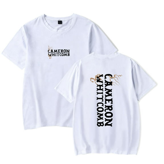 Cameron Whitcomb logo T-shirts Merch Women Men Clothes Trend Casual Short Sleeve Top