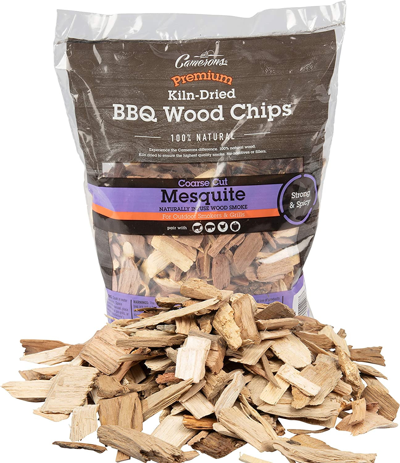 Camerons Premium Kiln-Dried Mesquite BBQ Wood Chips