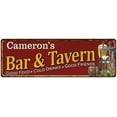 thumbnail image 1 of Cameron's Bar and Tavern Red Chic Sign Man Cave Decor Gift 6x18 106180002378, 1 of 1