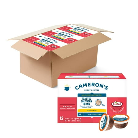 Cameron's Coffee - Coffee Toasted Southern Pecan - Case Of 6 - 12 Ct
