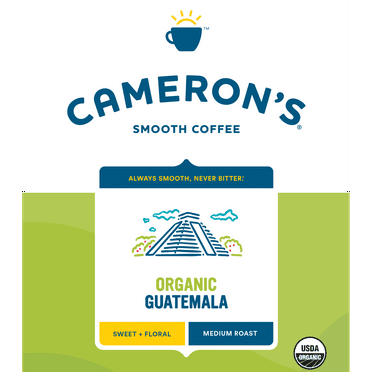 Cameron's Coffee Organic Guatemala Dark Roast Whole Bean Coffee - 4lb