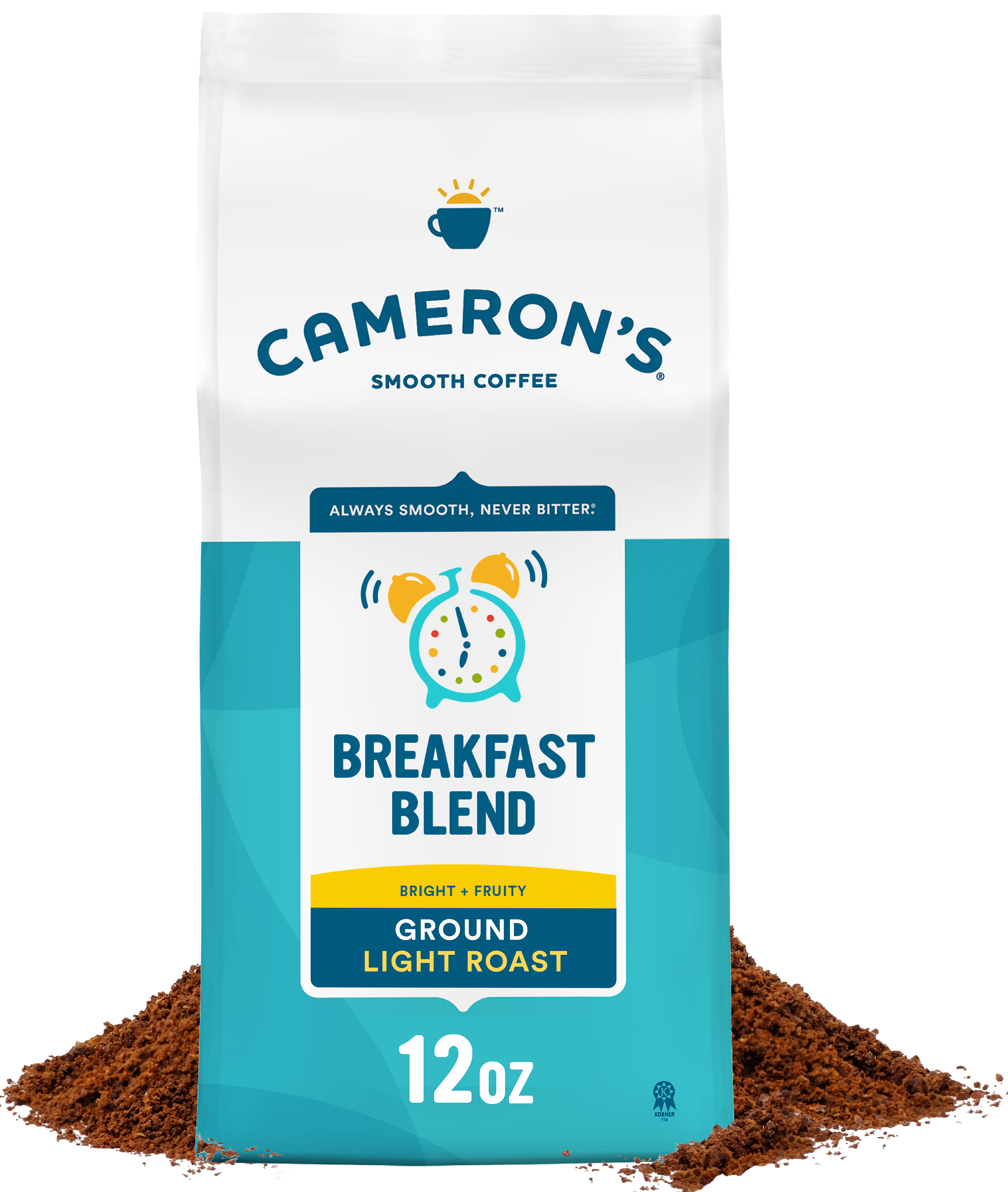 Maxwell House Light Roast Breakfast Blend Ground Coffee, 25.6 oz. Canister