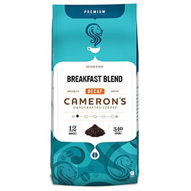 Cameron's Specialty Coffee Decaf Breakfast Blend Ground, 12oz - Walmart.com