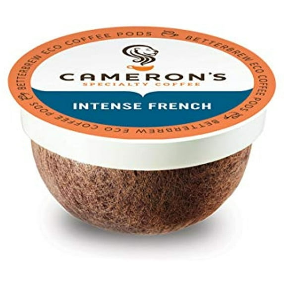 Camerons Coffee Single Serve Pods, Intense French, 12 Count (Pack Of 1)