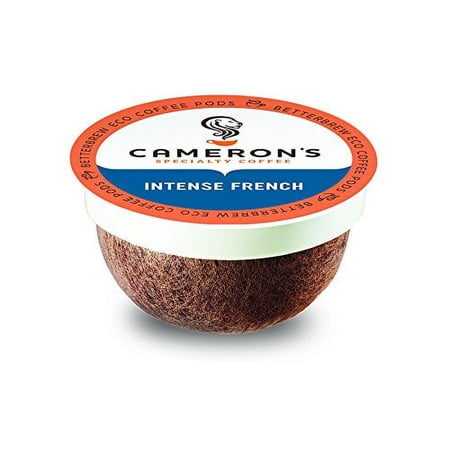 Camerons Coffee Single Serve Pods, Intense French, 12 Count (Pack of 1)