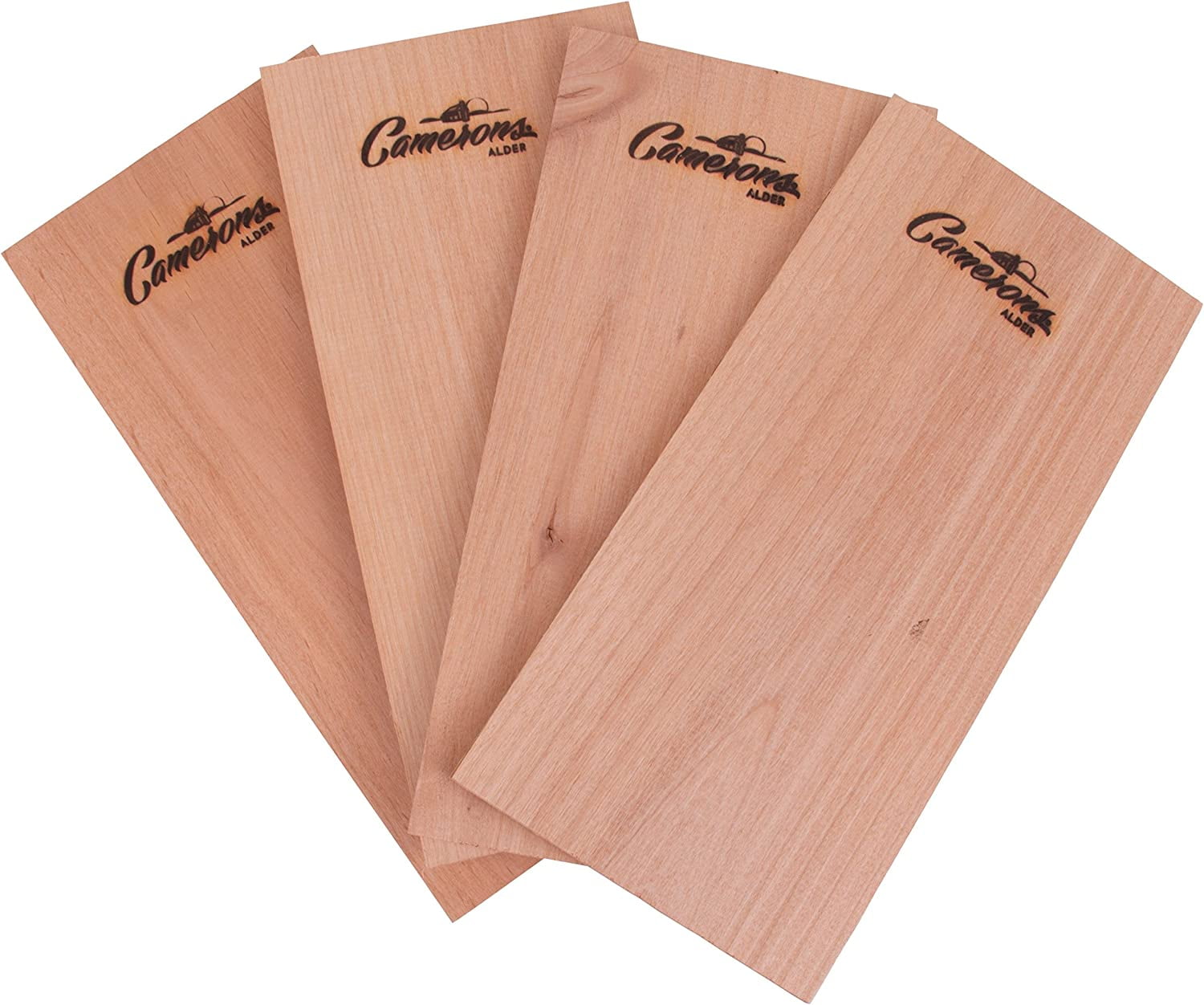 Camerons Grilling Planks 4 Pack Alder Premium 5.5 x 11.5 Alder for