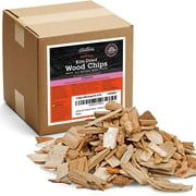 Camerons All Natural Cherry Wood Chips for Smoker -420 Cu. In. Box, Approx 5 Pounds - Kiln Dried Coarse Cut BBQ Grill Wood Chips for Smoking Meat - Barbecue Smoker Accessories