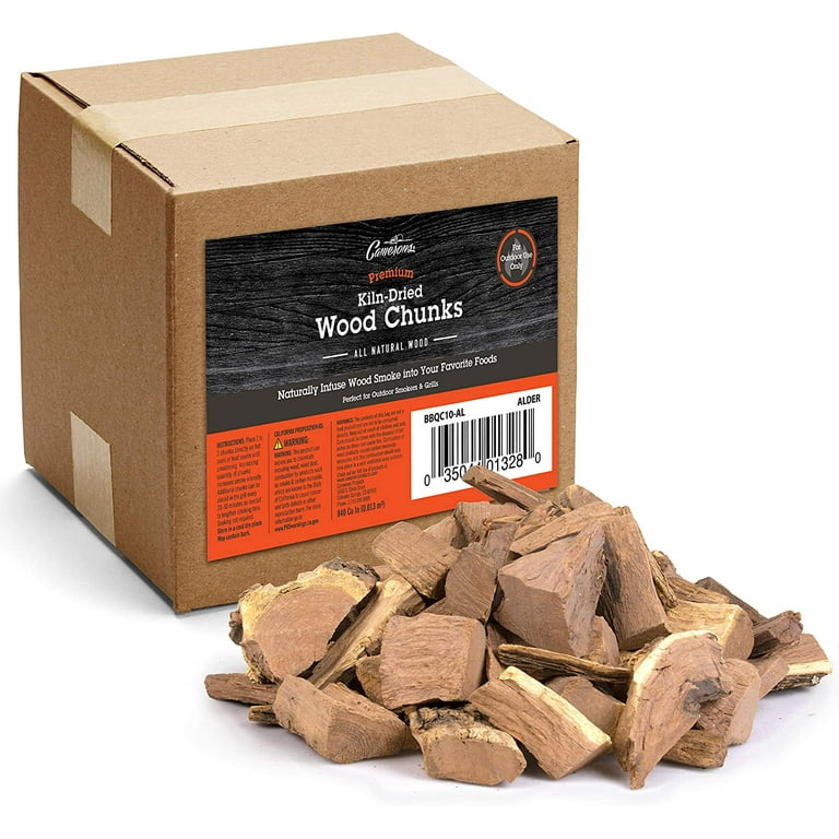 Camerons Products Smoking Wood Chunks (Alder) ~ Approx. 7.6 Pound 