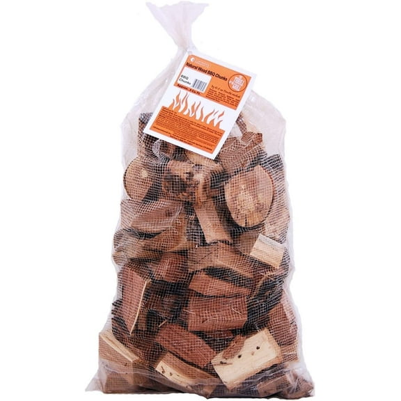 Camerons Products Smoking Wood Chunks (Hickory) ~ 10 pounds, 840 cu. in. - Kiln Dried BBQ Large Cut Chips, All Natural Barbecue Smoker Chunks for Smoking Meat (May Receive in Bag or Box)