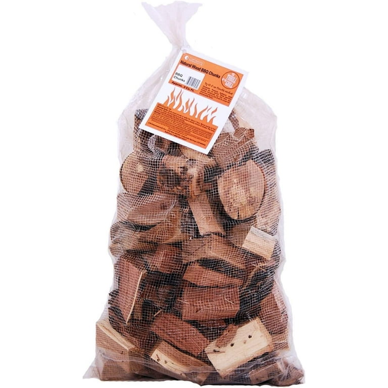 Camerons Hickory Smoking Wood Chunks, 10 lbs, Kiln Dried Hardwood