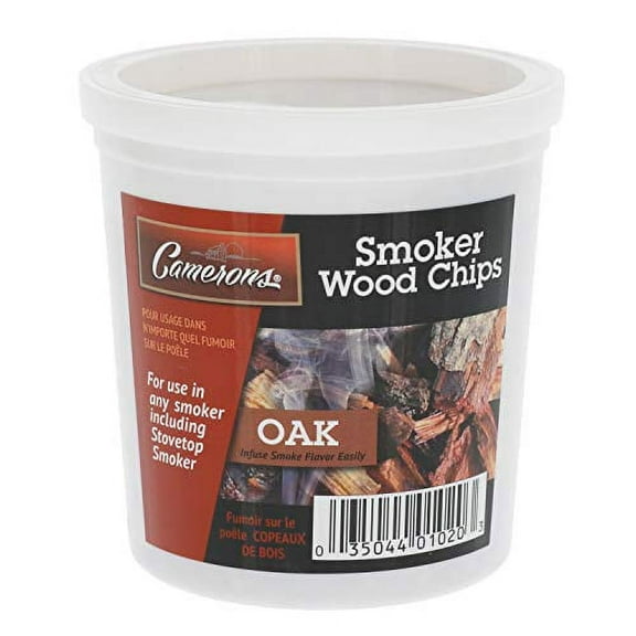 Camerons Smoking Chips Oak Smoker Chips, 1Pint