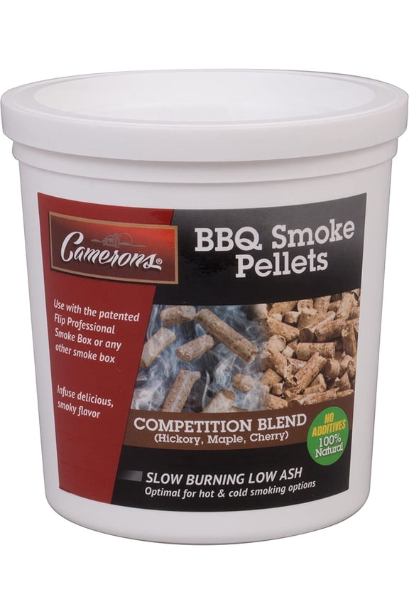 Smoking Wood Pellets (Competition Blend, 1 Pint)- Kiln Dried BBQ Pellets - 100% All Natural Barbecue Wood for Smoker Grill & Pellet Grill- Infuse Smokey Flavor in Food - Grilling Gift for Da