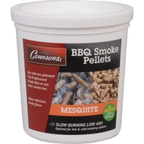 Camerons Smoking Wood Pellets (Mesquite, 1 Pint)- Kiln Dried BBQ Pellets- 100% All Natural Barbecue Smoker Chips- for Pellot Smokers and Pellet Grills - Easy Combustion, Infuse Smokey Flavor