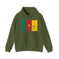 thumbnail image 1 of Cameroon Cameroonian Pride Flag Hoodie, Gifts, Hooded Sweatshirt, 1 of 4