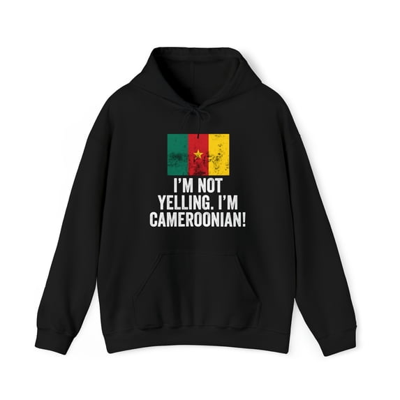 Cameroon Cameroonian Pride Flag Hoodie, Gifts, Hooded Sweatshirt