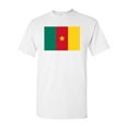 thumbnail image 1 of Cameroon Country Flag Adult DT T-Shirt Tee, 1 of 2