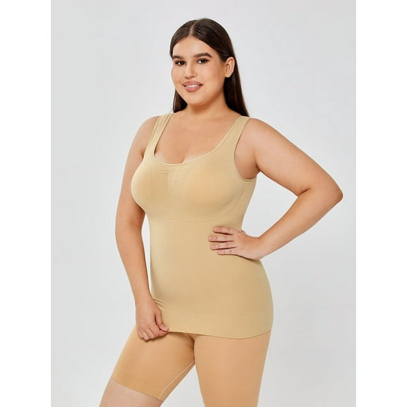 Cami Shaper for Women with Built in Bra Shaping Camisoles for Women Tummy Control Tank Top Underskirts