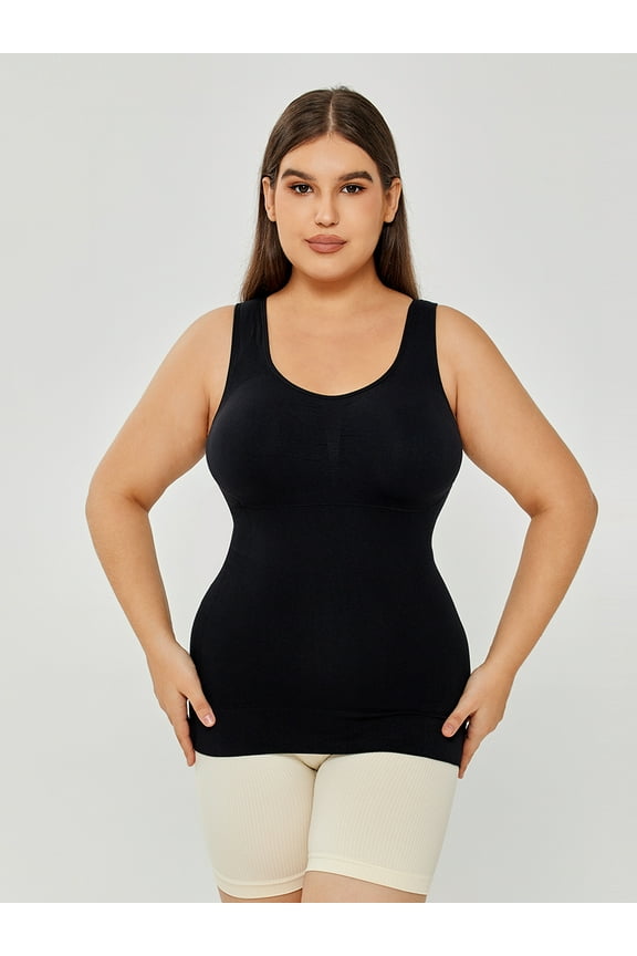 for Women with Built in Bra Shaping Camisoles for Women Tummy Control Tank Top Underskirts