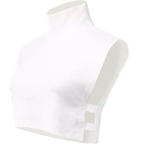 Camicover Fake Turtleneck Dickey Collar Half Top Mock Blouse Neck Warm Faux Detachable Collar for Women