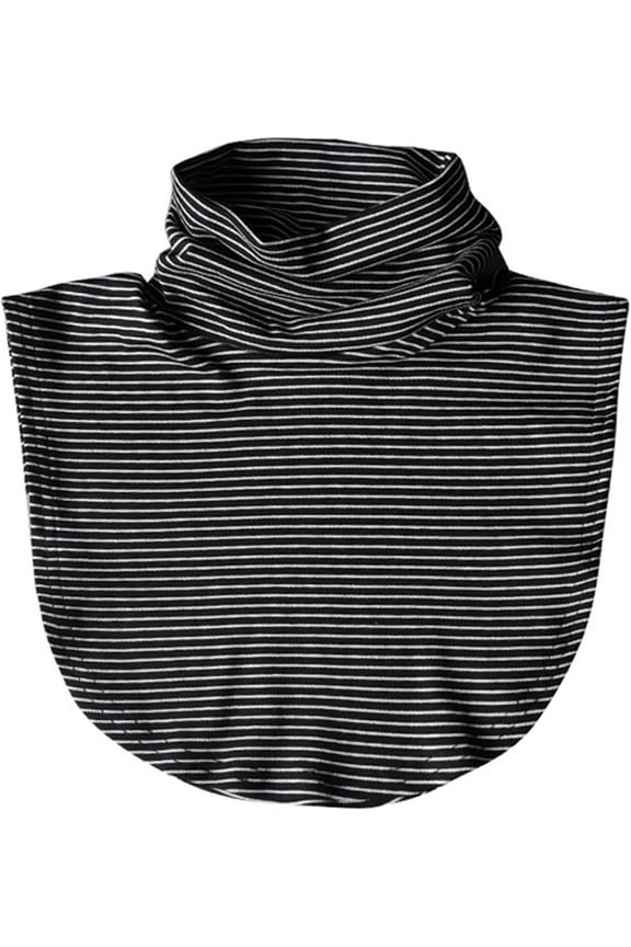 Fake Turtleneck Dickey Detachable Collars Half Top Wear Outer or in Sweater Hoodie High Neck Mock Collar for Women