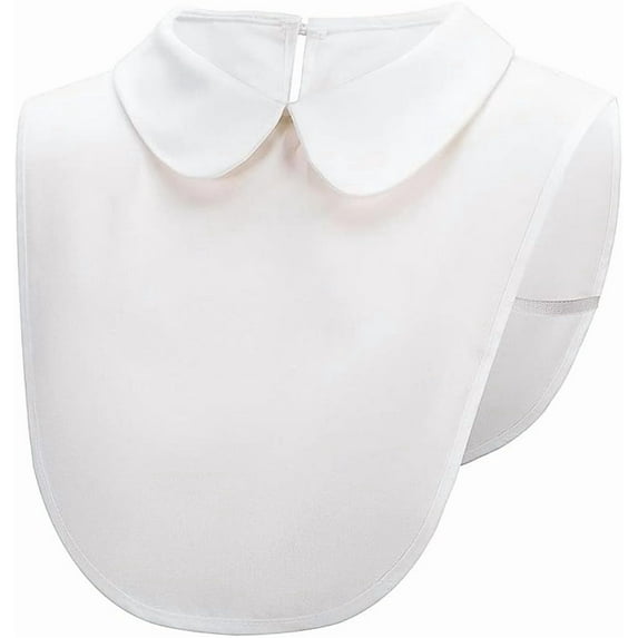Camicover Half Shirt Blouse Collar Detachable Fake Collar False Collar for Women and Girls