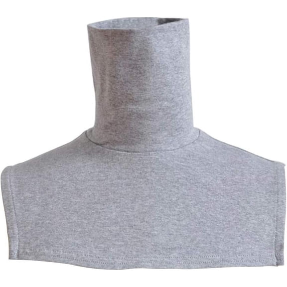 Camicover  Pure Cotton Islamic Women's Causal Dickey Faux Turtlenecks Collar