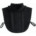 thumbnail image 1 of Camicover  Stand Lace Dickey Collar Detachable Half Shirt Blouse Collar Fake Collar for Women Girl, 1 of 4