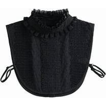 Camicover  Stand Lace Dickey Collar Detachable Half Shirt Blouse Collar Fake Collar for Women Girl