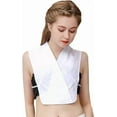 thumbnail image 1 of Camicover  V-Neck Half Shirt Collar Detachable Dickey Collar False Collar for Women, 1 of 7