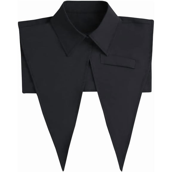 Camicover Women’s Detachable Dickey Collar Mini Cape Lace Shawl Collar Neck Ruff