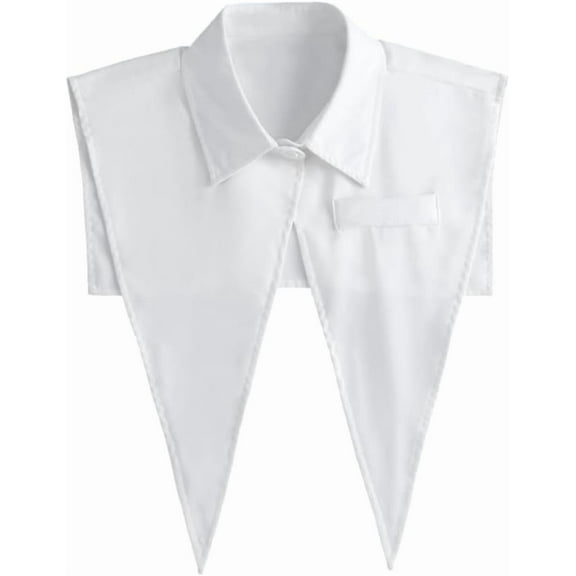 Camicover Women’s Detachable Dickey Collar Mini Cape Lace Shawl Collar Neck Ruff