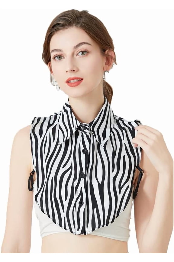Women’s Detachable Half Shirt Blouse Collar Dickey Collar Fake Collar False Collar