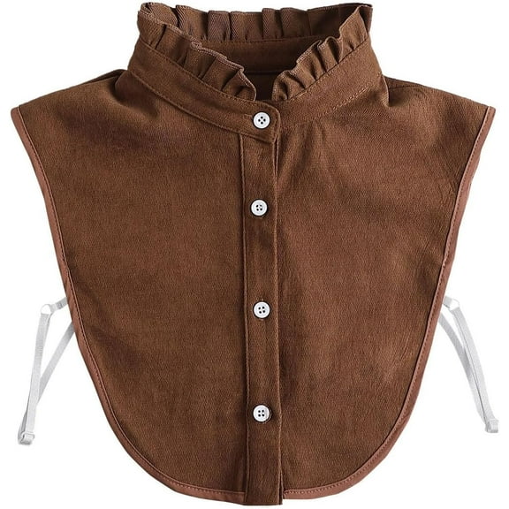 Camicover Women's Detachable Half-Shirt Fake Collar Shirt False Collar