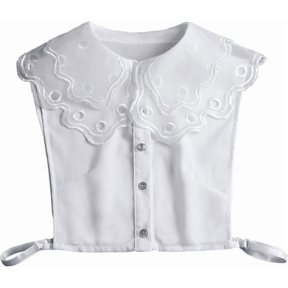 Camicover Women’s Half Shirt Blouse Collar Dectachable Dickey Collar Fake Blouse Collar