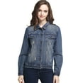 thumbnail image 1 of Camii Mia Denim Jacket for Womens Long Sleeve Jean Jacket, 1 of 7