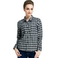 thumbnail image 1 of Camii Mia Flannel Shirts for Women Casual Long Sleeve Button Down Plaid Shirts, 1 of 7