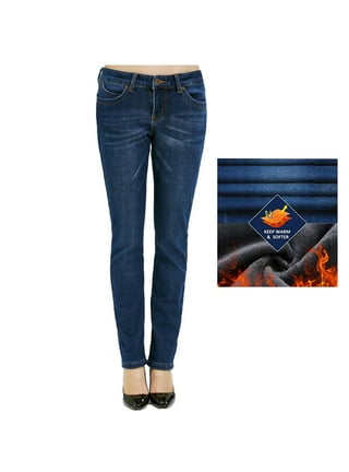 Womens Lined Jeans