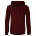 thumbnail image 1 of Camii Mia Hoodies for Men Sweatshirt Hooded Pullover Solid Essentials Lightweight Causal Tops, 1 of 9