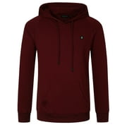 Camii Mia Hoodies for Men Sweatshirt Hooded Pullover Solid Essentials Lightweight Causal Tops