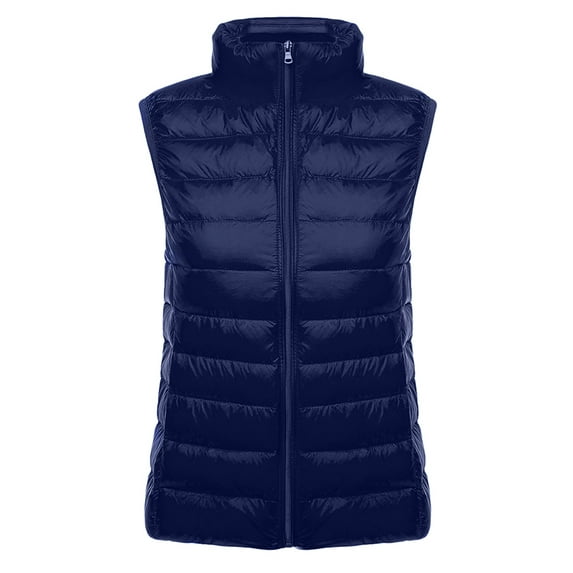 Camii Mia Puffer Vest for Women Vest Ultra Lightweight Down Packable Water Resistant Warm Zipper Vest