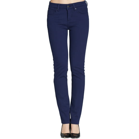 Camii Mia Womens Fleece Lined Thermal Pants Thick Skinny Pants Slim Fit Warm Jeggings Mid Rise
