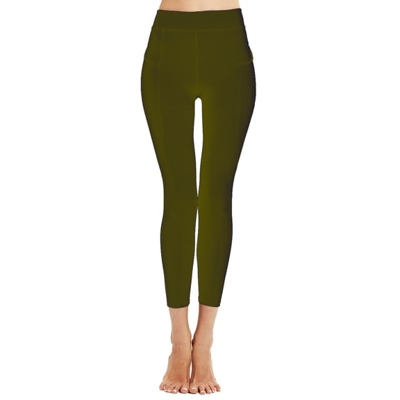 Camii Mia Womens Leggings Yoga Pants High Waisted Running Workout Leggings Butt Lift