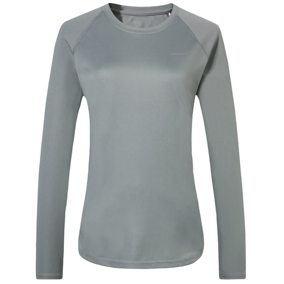 Camii Mia Womens Long Sleeve Sun Protection Shirts, Sun Shirts for Women Rashguard UPF 50+ SPF T-Shirts for Fishing Running Hiking