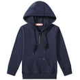 thumbnail image 1 of Camii Mia Zip Up Hoodies for Big Girls Sweatshirt Hooded Drawstring Pullover Regular Fit Cotton Soft, 1 of 8