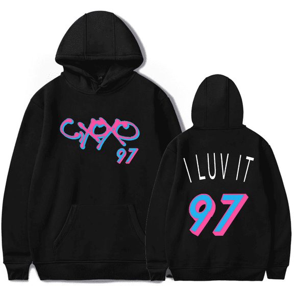 Camila Cabello C,XOXO I Luv It Merch Hoodie Pockets Drawstring Unisex Hooded Sweatshirt Fashion Clothing