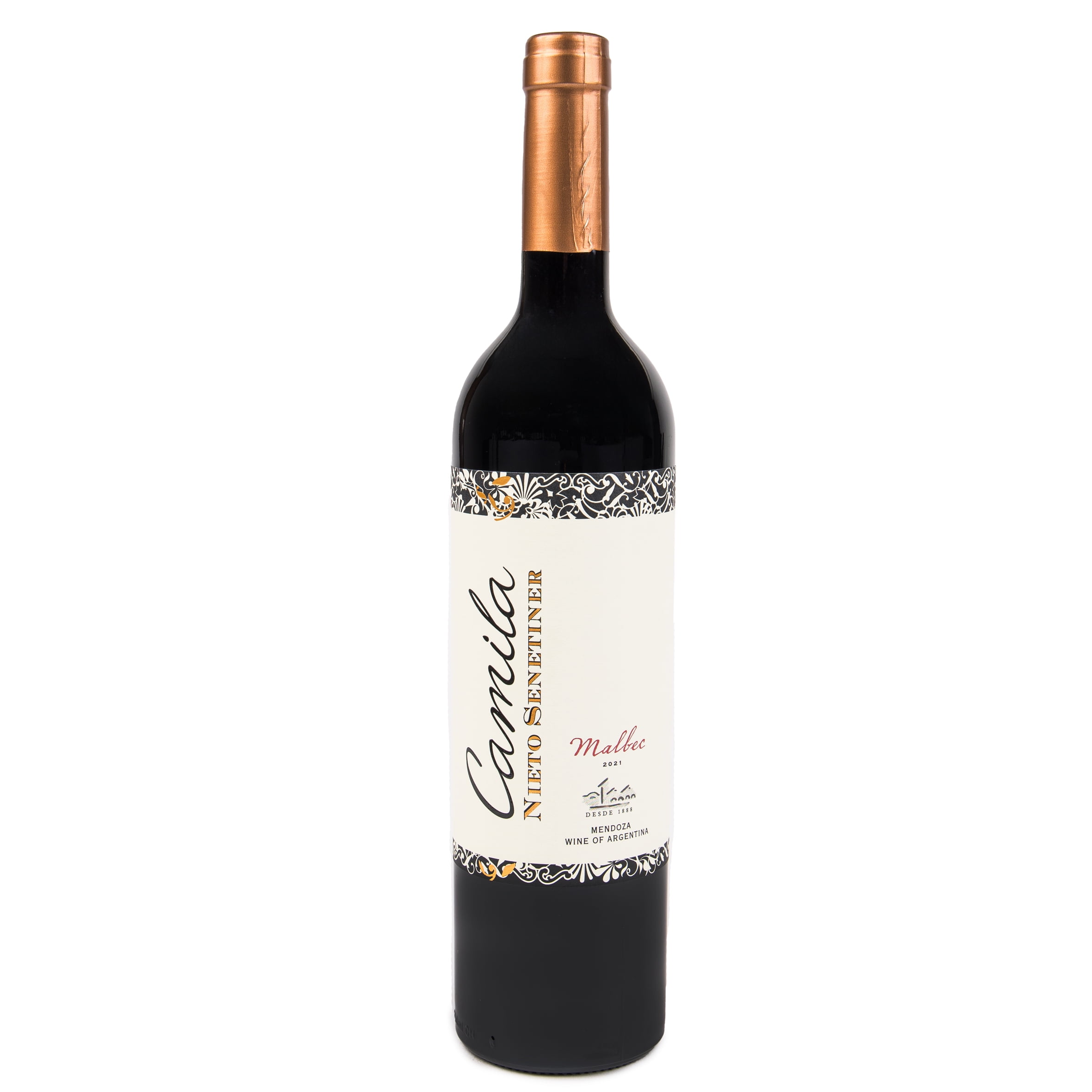 Camila Nieto Senetiner Malbec Red Wine, Argentina, Glass Bottle